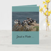 De Wenskaarten van de papegaaiduiker Kaart (Gele Bloem)