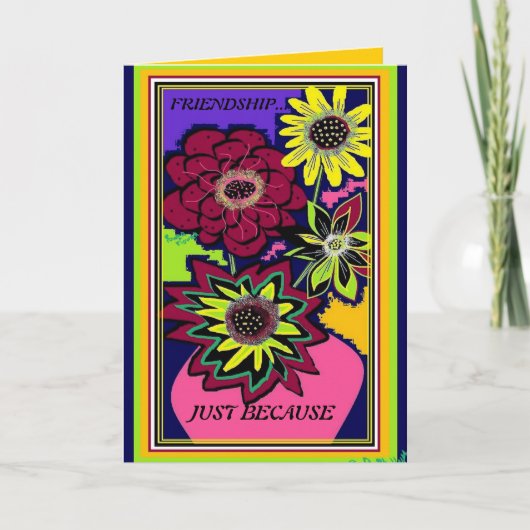 DE WENSKAARTEN VAN DE VRIENDSCHAP KAART (Voorkant)