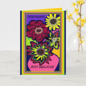 DE WENSKAARTEN VAN DE VRIENDSCHAP KAART (Gele Bloem)