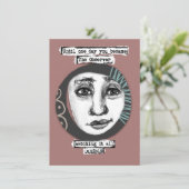 De Wenskaarten van de waarnemer Kaart (Staand voorkant)