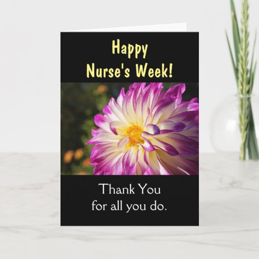 De Wenskaarten van de Week van de gelukkige Bedankkaart (Voorkant)