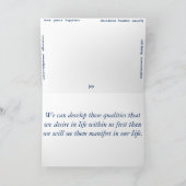 De Wenskaarten van de Wolken van Uplifting Kaart (Binnen)