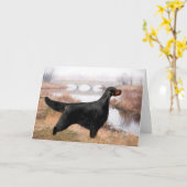 De Wenskaarten van de Zetter van Gordon Kaart (Gele Bloem)