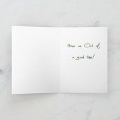 De Wenskaarten van de Zwager van Halloween van de Kaart (Binnen)