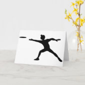 De Wenskaarten van Frisbee Kaart (Gele Bloem)