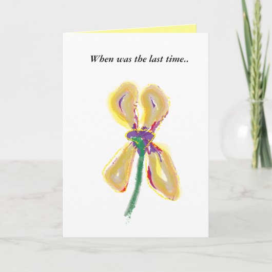 De Wenskaarten van het Geheugen van de hemel Kaart (Voorkant)