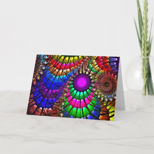 DE WENSKAARTEN VAN HET OERWOUD VAN DE REGENBOOG KAART (Voorkant)