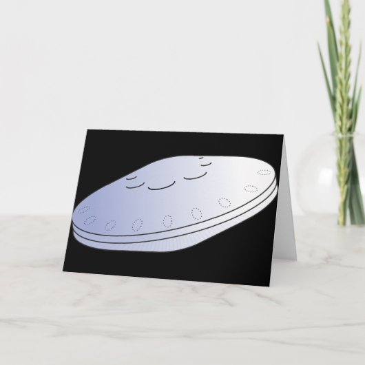 De Wenskaarten van het UFO Kaart (Voorkant)