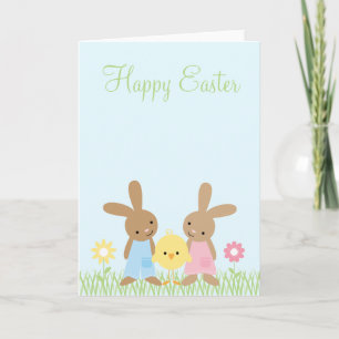 De Wenskaarten van Pasen van de Vrienden van de Feestdagen Kaart