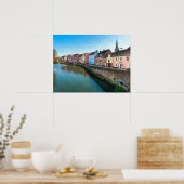 De Wensum Quayside Norwich Norfolk UK Poster (Keuken)