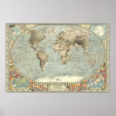 De wereld - 1875 poster (Voorkant)