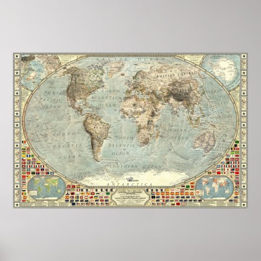 De wereld - 1875 poster (Voorkant)