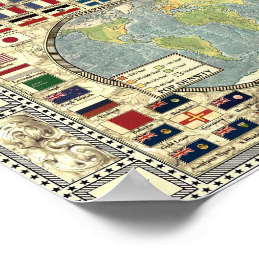 De wereld - 1914 poster (Hoek)