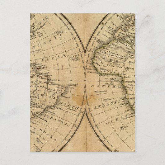 De wereld 2 briefkaart (Voorkant)