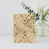 De wereld 2 briefkaart (Staand voorkant)