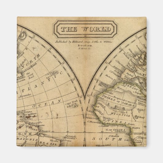 De wereld 2 magneet (Voorkant)