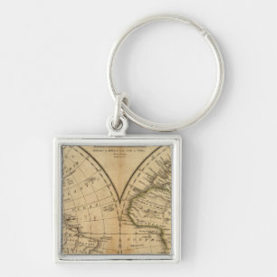 De wereld 2 sleutelhanger