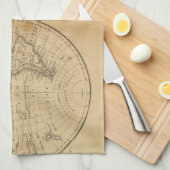 De wereld 2 theedoek (Quarter Fold)