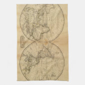 De wereld 2 theedoek (Verticaal)