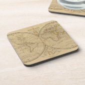 De wereld 3 onderzetter (Linkerzijde)