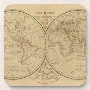 De wereld 3 onderzetter