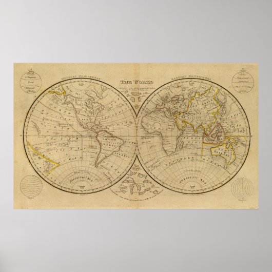 De wereld 3 poster (Voorkant)