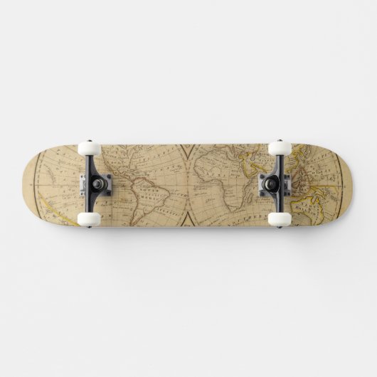 De wereld 3 skateboard (Horizontaal)