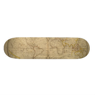 De wereld 3 skateboard