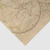 De wereld 3 tissuepapier (Detail)