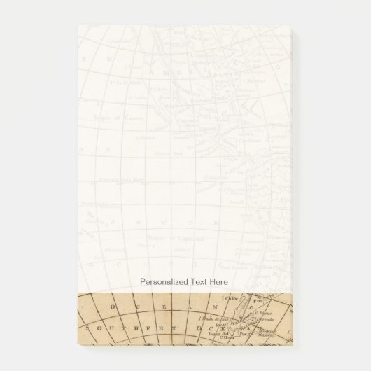 De wereld 4 post-it® notes (Voorkant)