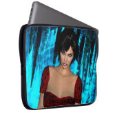 De wereld achter de ogen laptophoes laptop sleeve (Voorkant Rechts)