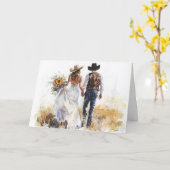 De wereld als canvas voor de liefde kaart (Gele Bloem)