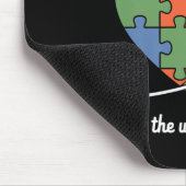 De wereld anders zien Autisme Bewustzijn Infi Muismat (Hoek)