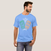 De wereld begint met een Rulehe-koffiecadeau T-shirt (Voorkant volledig)