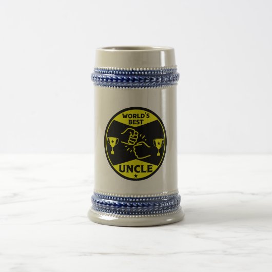 De wereld beste oom bierpul (Center)