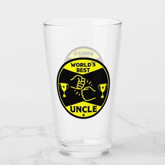 De wereld beste oom glas (Voorkant)