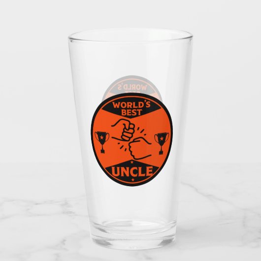 De wereld beste oom glas (Achterkant)