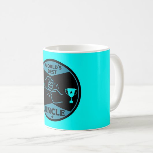 De wereld beste oom koffiemok (Voorkant rechts)