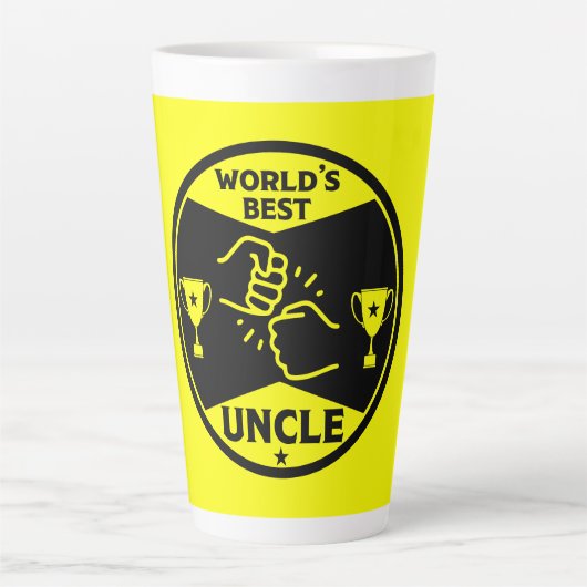De wereld beste oom latte mok (Voorkant)