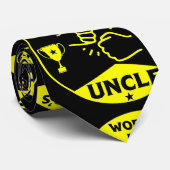 De wereld beste oom stropdas (Opgerold)