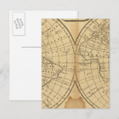 De wereld briefkaart (Voorkant / Achterkant)