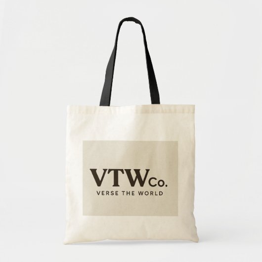 De wereld Canvas tas (Voorkant)