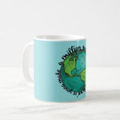 De wereld die we gaan maken koffiemok (Voorkant links)