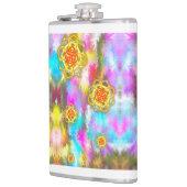 De wereld die we leven wordt gewaardeerd heupfles (Links)