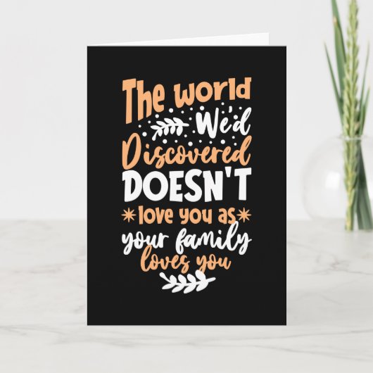 de Wereld Die We Ontdekt Hebben Kaart (Voorkant)