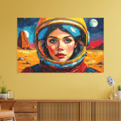 DE WERELD DIE WE ONTDEKTEN 9 CANVAS AFDRUK (Insitu (Woonkamer))