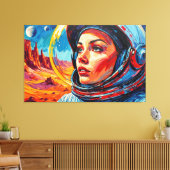 DE WERELD DIE WE ONTDEKTEN CANVAS AFDRUK (Insitu (Woonkamer))
