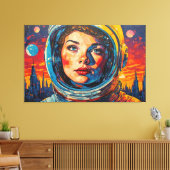 DE WERELD DIE WIJ ONTDEKTEN 14 CANVAS AFDRUK (Insitu (Woonkamer))