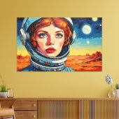 DE WERELD DIE WIJ ONTDEKTEN 18 CANVAS AFDRUK (Insitu (Woonkamer))