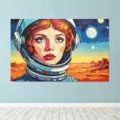 DE WERELD DIE WIJ ONTDEKTEN 18 CANVAS AFDRUK (Insitu (Houten vloer))
